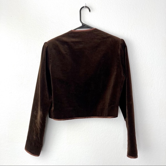 Vintage Velvet Jacket - Picture 4 of 5